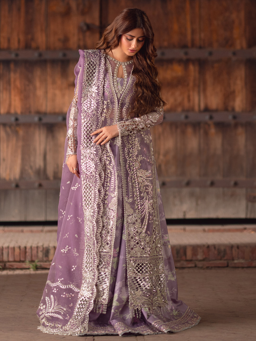 Bin Ilyas | Sona Gachi Luxury Formals | D-603 - Pakistani Designer Dress - by Bin Ilyas - Type : Ladies Clothes - 100% Original at Saira Sultan