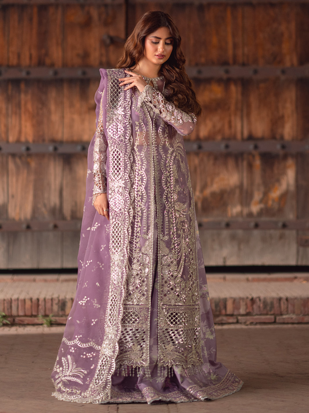 Bin Ilyas | Sona Gachi Luxury Formals | D-603 - Pakistani Designer Dress - by Bin Ilyas - Type : Ladies Clothes - 100% Original at Saira Sultan