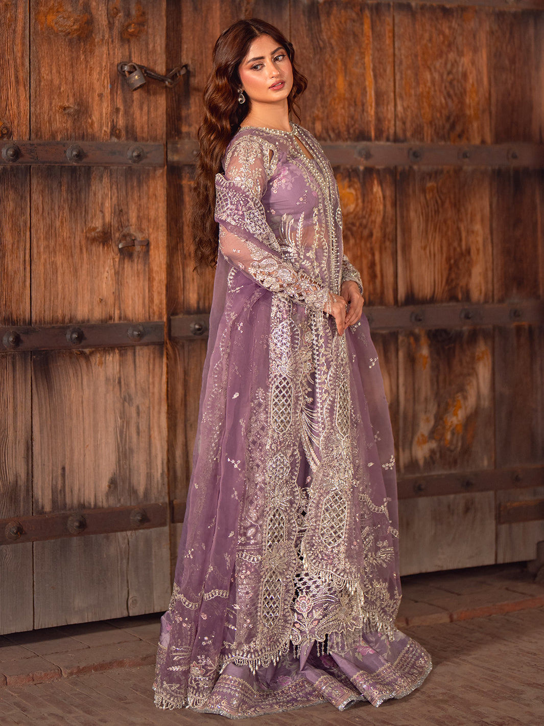 Bin Ilyas | Sona Gachi Luxury Formals | D-603 - Pakistani Designer Dress - by Bin Ilyas - Type : Ladies Clothes - 100% Original at Saira Sultan