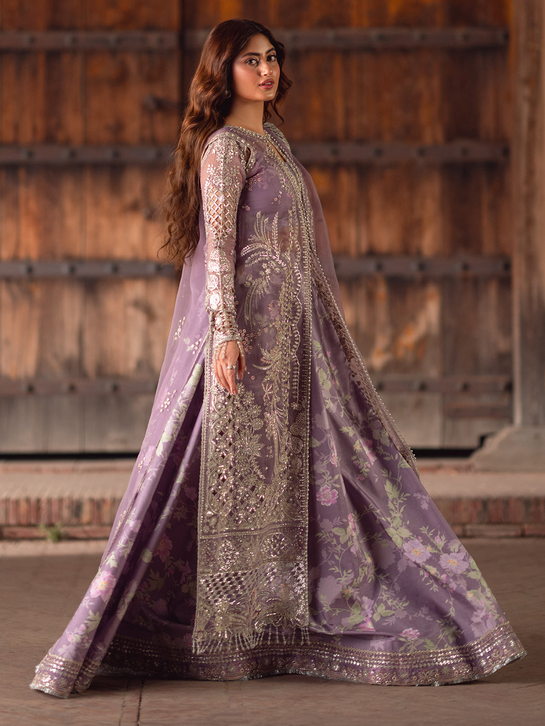 Bin Ilyas | Sona Gachi Luxury Formals | D-603 - Pakistani Designer Dress - by Bin Ilyas - Type : Ladies Clothes - 100% Original at Saira Sultan
