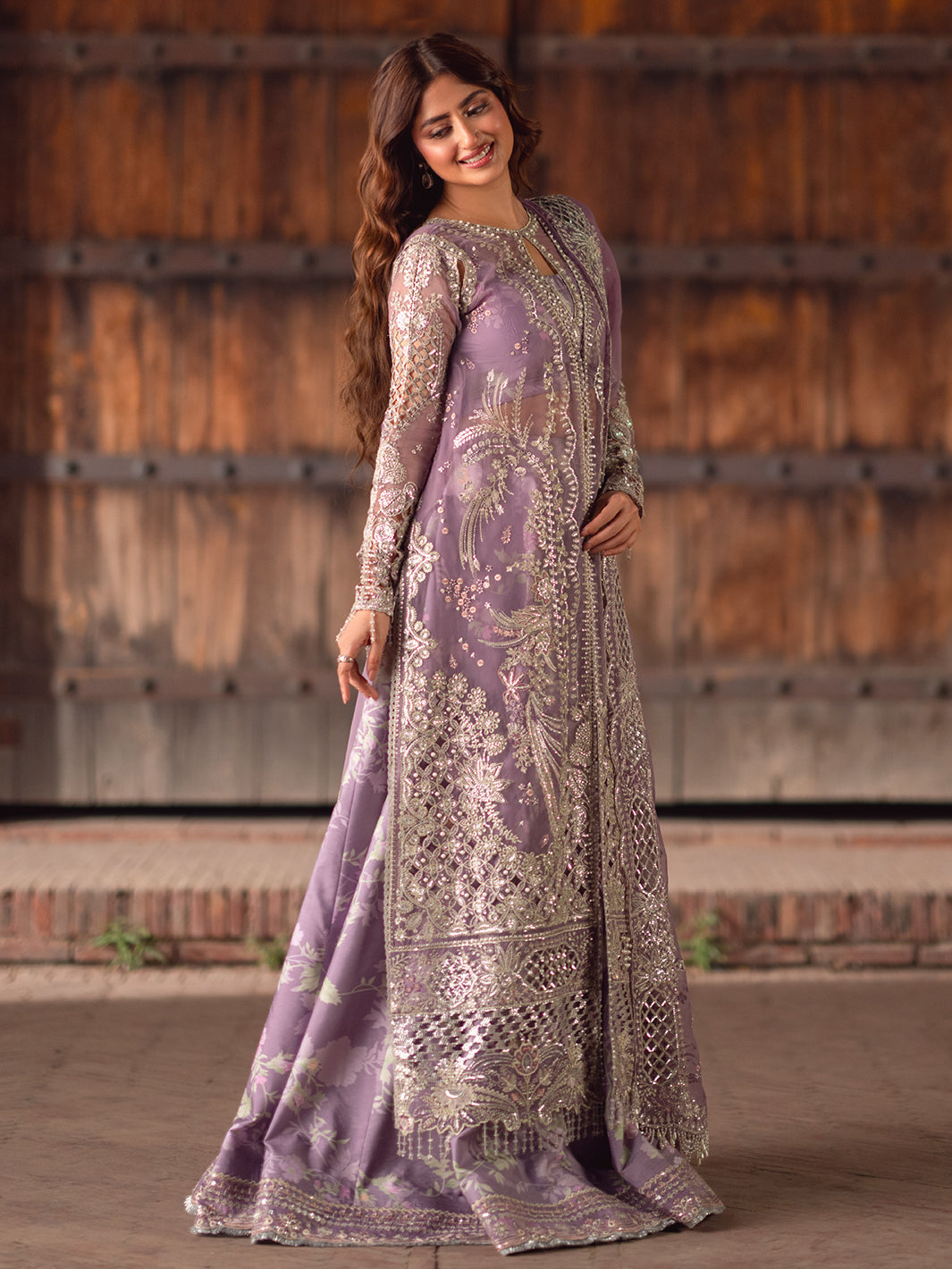 Bin Ilyas | Sona Gachi Luxury Formals | D-603 - Pakistani Designer Dress - by Bin Ilyas - Type : Ladies Clothes - 100% Original at Saira Sultan