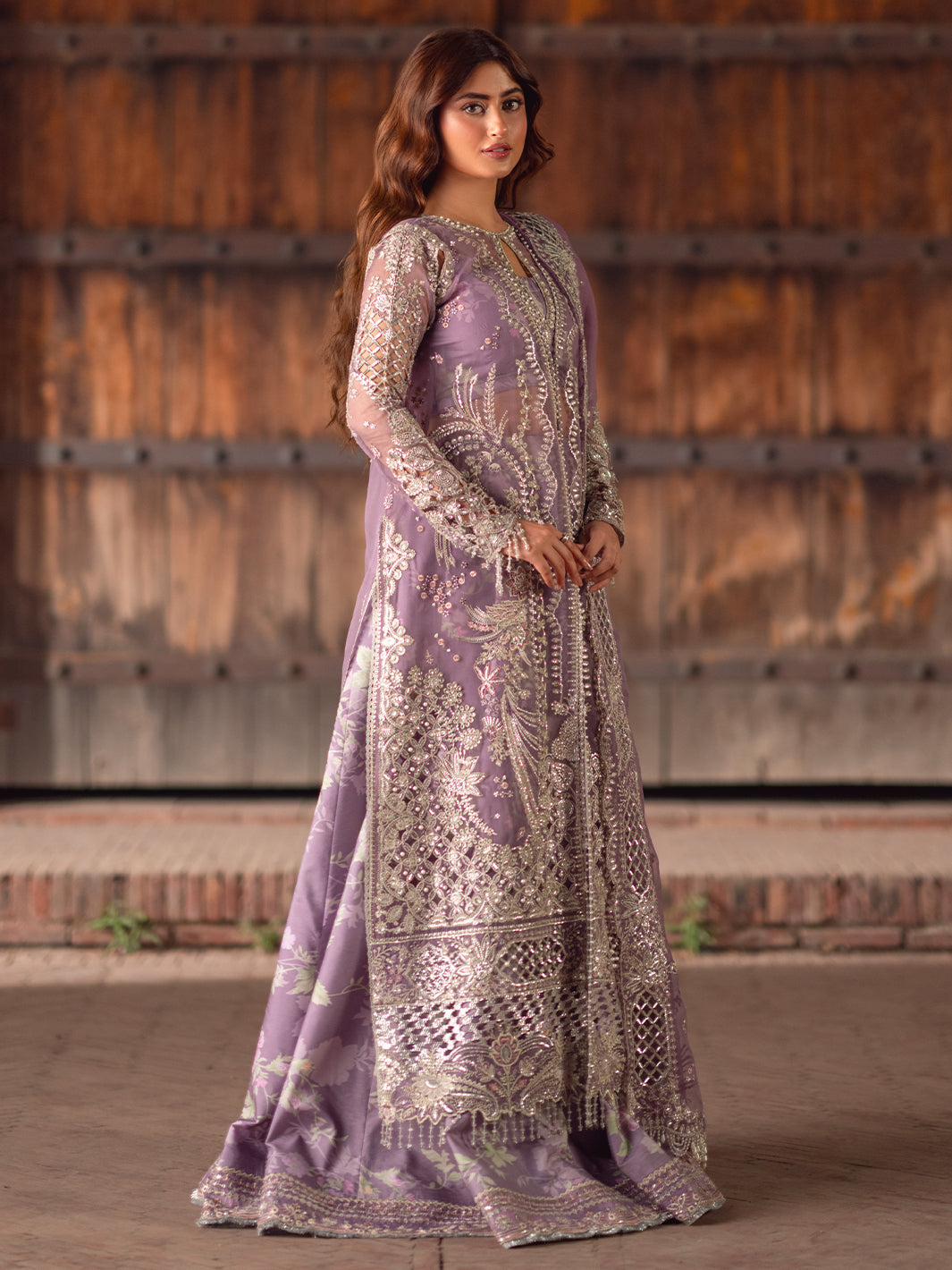 Bin Ilyas | Sona Gachi Luxury Formals | D-603 - Pakistani Designer Dress - by Bin Ilyas - Type : Ladies Clothes - 100% Original at Saira Sultan