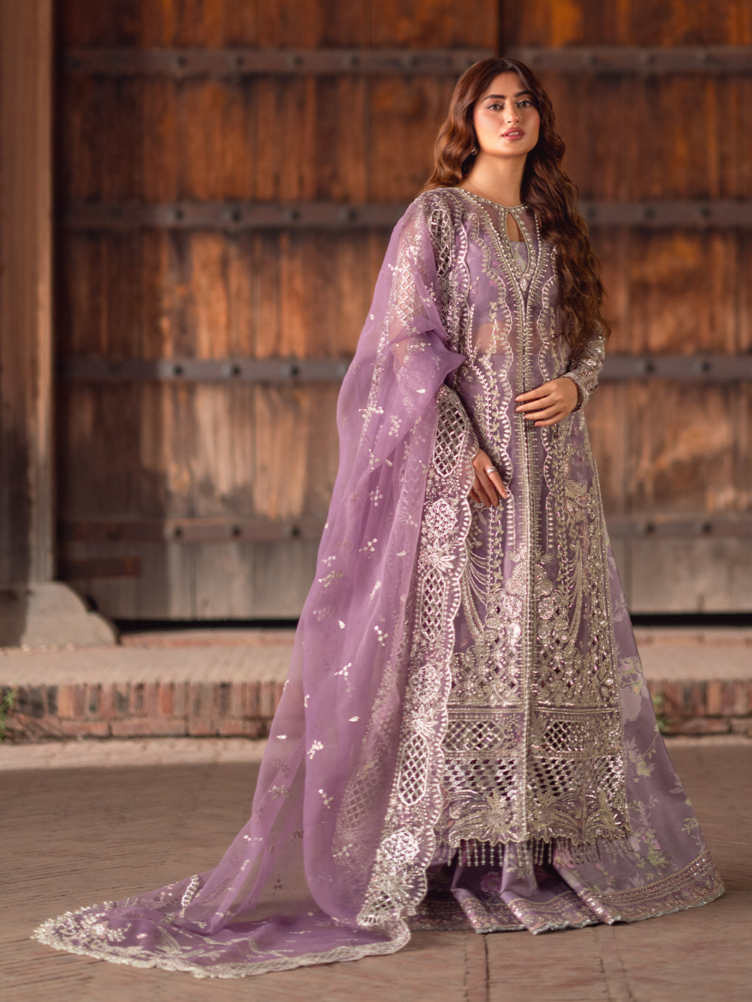 Bin Ilyas | Sona Gachi Luxury Formals | D-603 - Pakistani Designer Dress - by Bin Ilyas - Type : Ladies Clothes - 100% Original at Saira Sultan