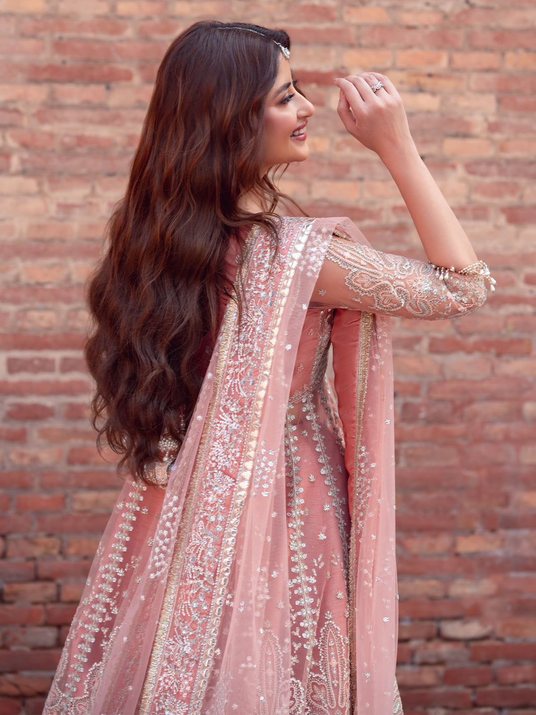 Bin Ilyas | Sona Gachi Luxury Formals | D-604 - Pakistani Designer Dress - by Bin Ilyas - Type : Ladies Clothes - 100% Original at Saira Sultan