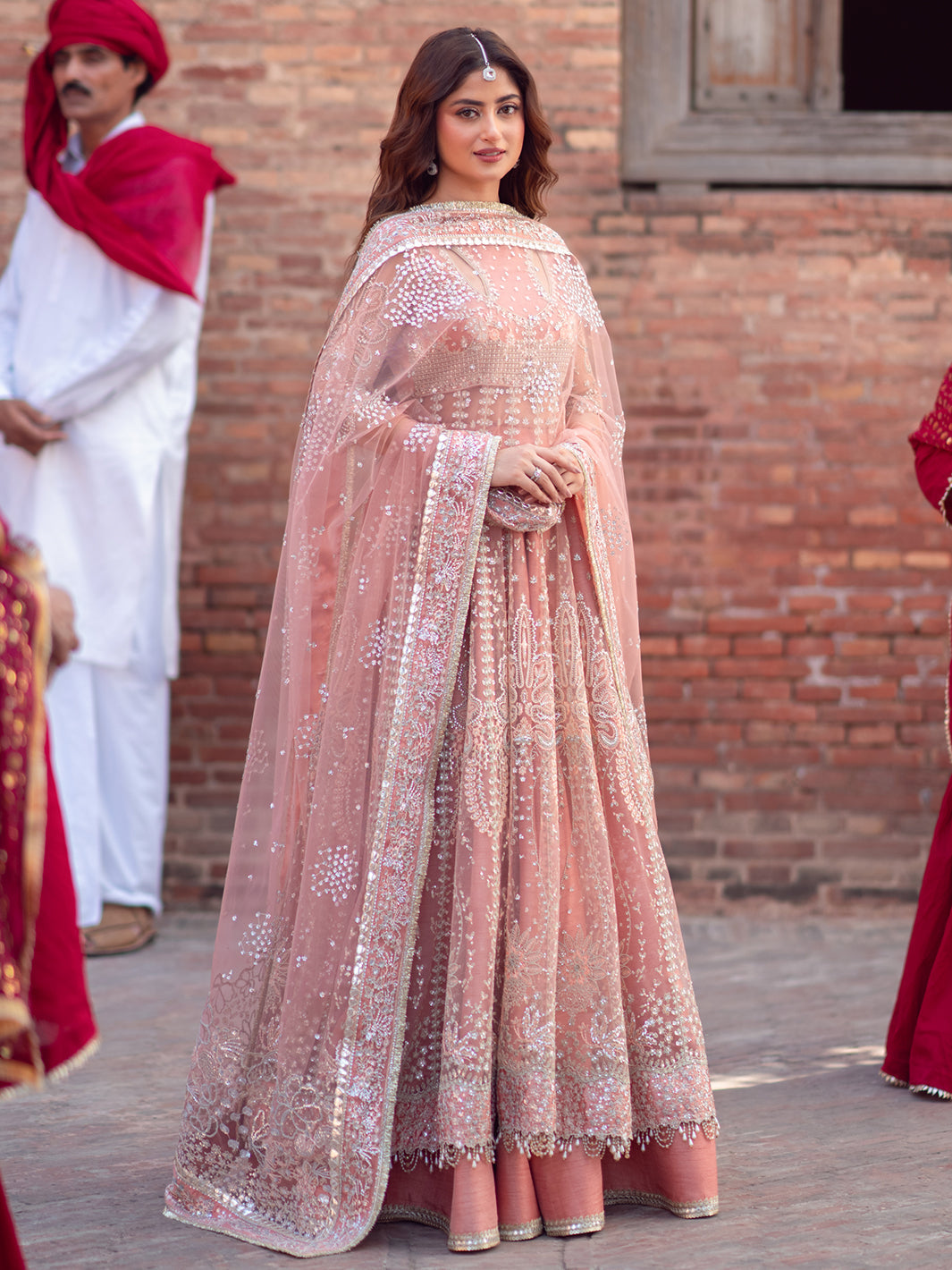 Bin Ilyas | Sona Gachi Luxury Formals | D-604 - Pakistani Designer Dress - by Bin Ilyas - Type : Ladies Clothes - 100% Original at Saira Sultan