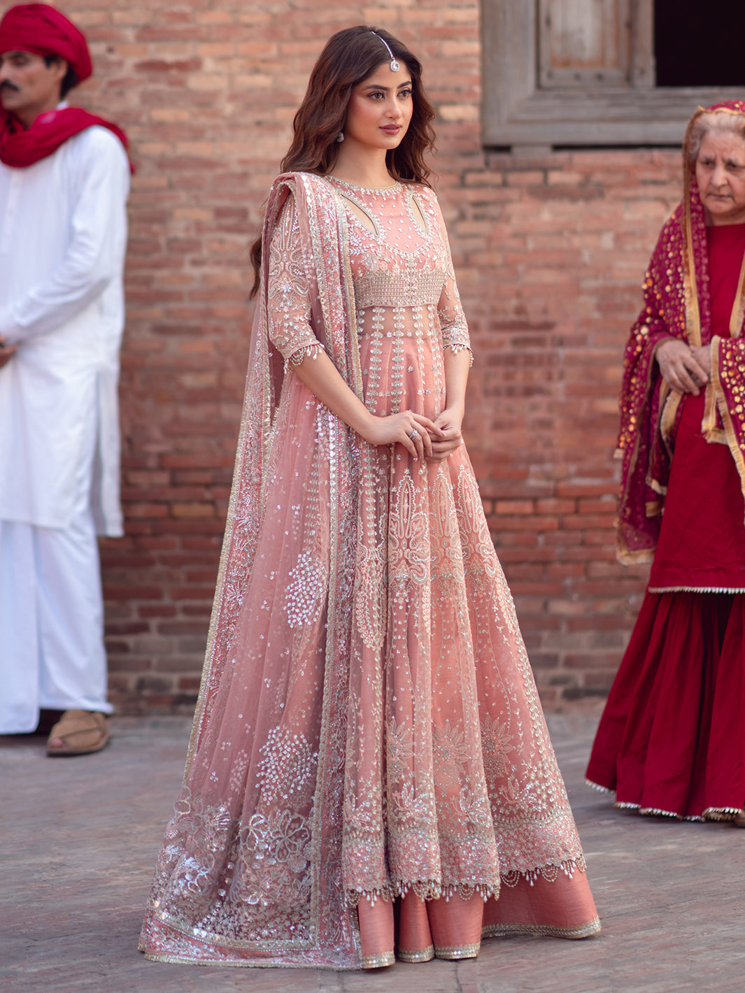 Bin Ilyas | Sona Gachi Luxury Formals | D-604 - Pakistani Designer Dress - by Bin Ilyas - Type : Ladies Clothes - 100% Original at Saira Sultan