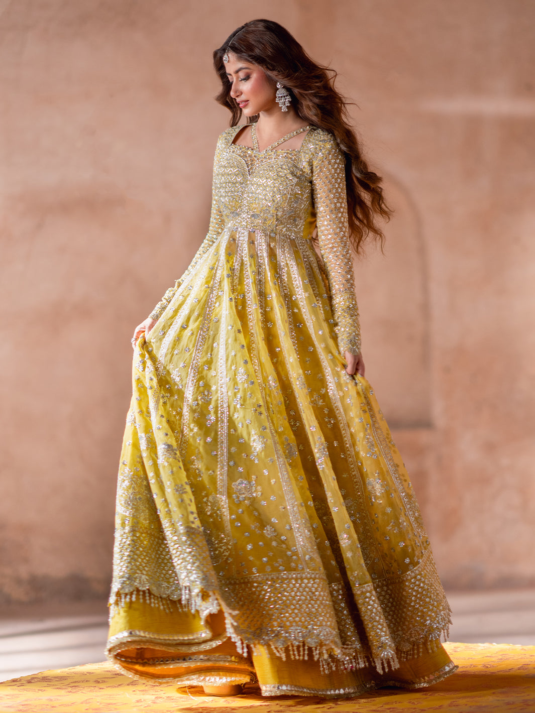 Bin Ilyas | Sona Gachi Luxury Formals | D-606 - Pakistani Designer Dress - by Bin Ilyas - Type : Ladies Clothes - 100% Original at Saira Sultan