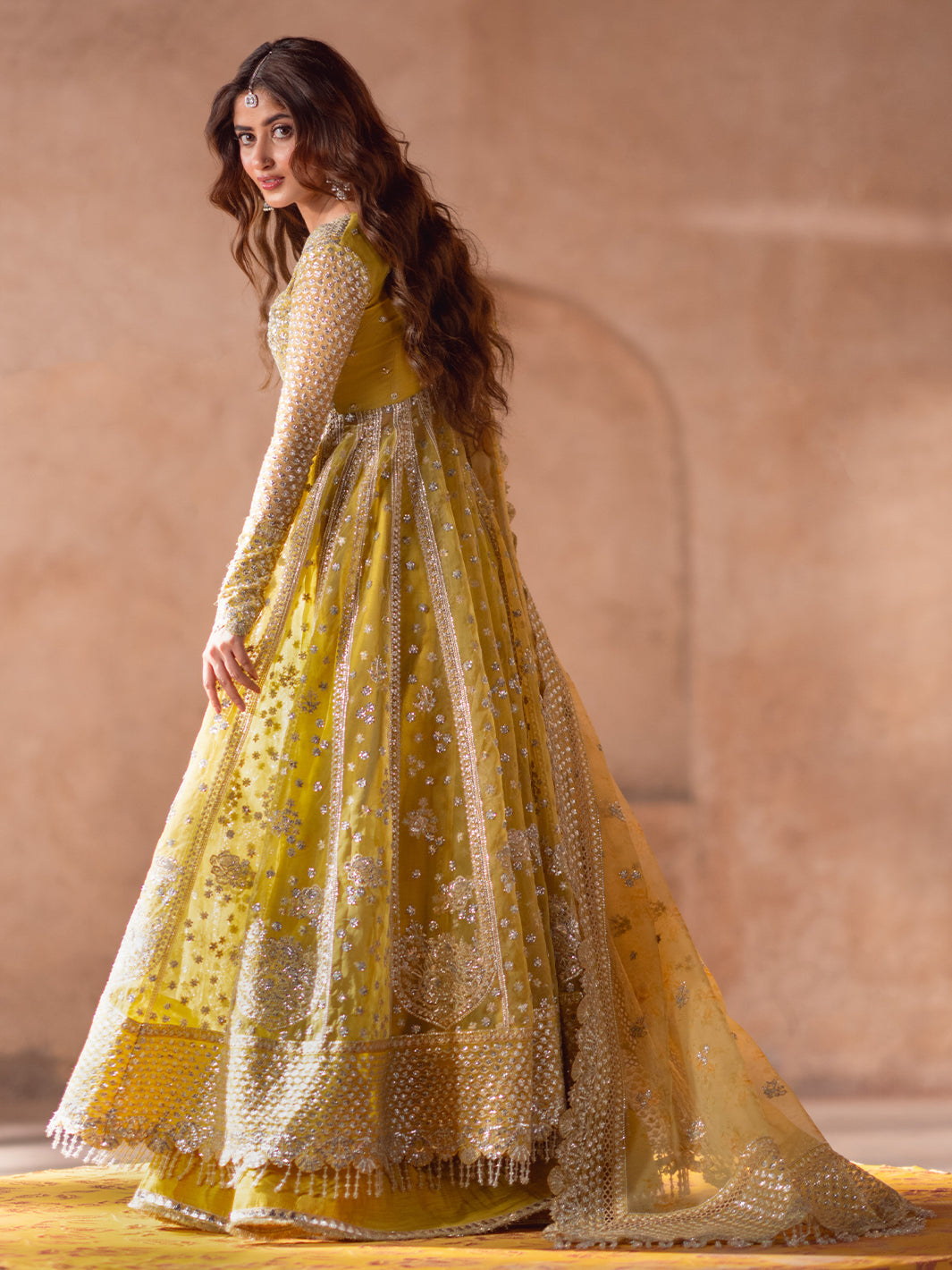 Bin Ilyas | Sona Gachi Luxury Formals | D-606 - Pakistani Designer Dress - by Bin Ilyas - Type : Ladies Clothes - 100% Original at Saira Sultan