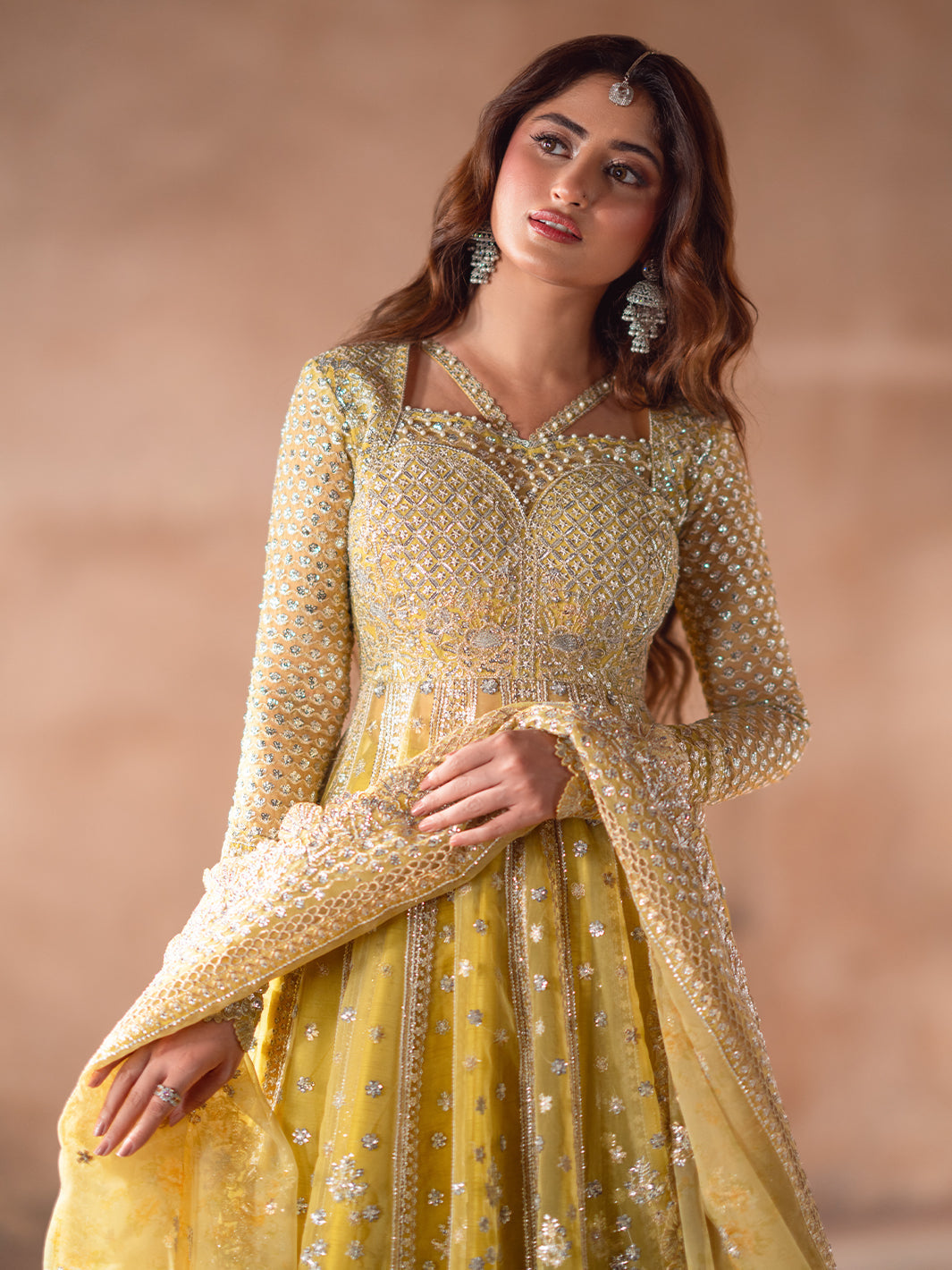 Bin Ilyas | Sona Gachi Luxury Formals | D-606 - Pakistani Designer Dress - by Bin Ilyas - Type : Ladies Clothes - 100% Original at Saira Sultan