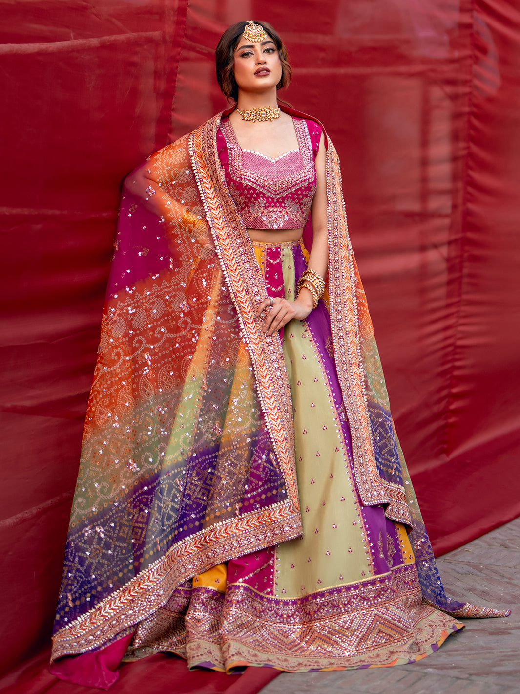 Bin Ilyas | Sona Gachi Luxury Formals | D-607 - Pakistani Designer Dress - by Bin Ilyas - Type : Ladies Clothes - 100% Original at Saira Sultan