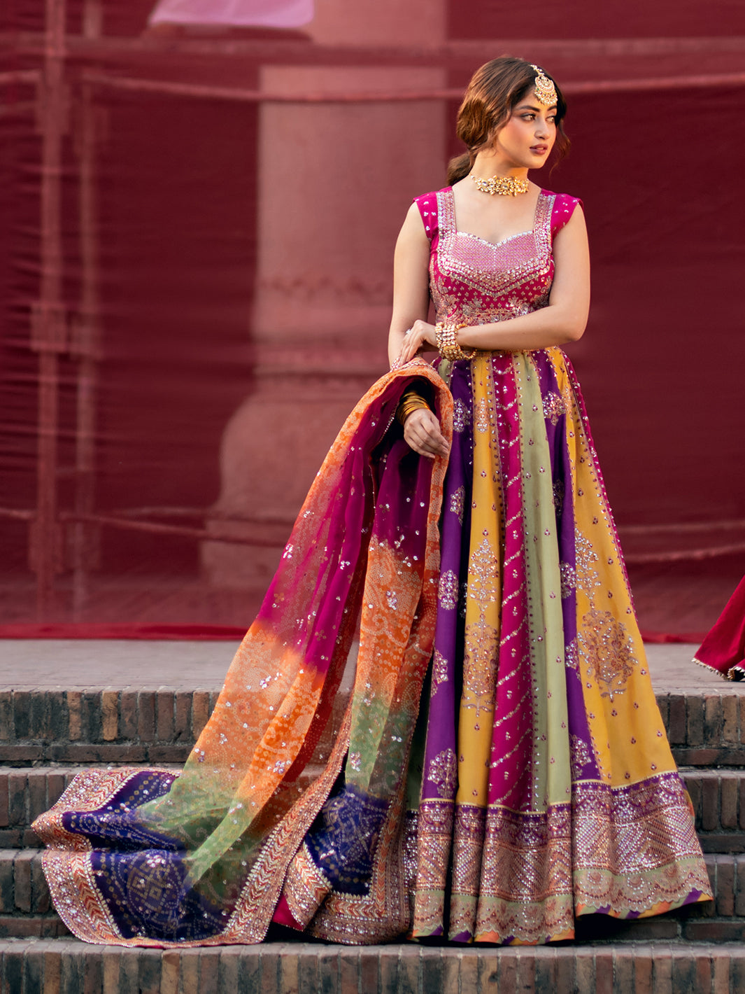Bin Ilyas | Sona Gachi Luxury Formals | D-607 - Pakistani Designer Dress - by Bin Ilyas - Type : Ladies Clothes - 100% Original at Saira Sultan