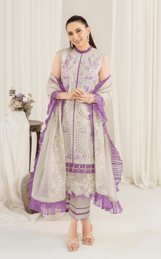 Asifa and Nabeel | Pretty in Pink Limited Edition | Daphne (PP-5) - Pakistani Designer Dress - by Asifa and Nabeel | Type: Luxury - 100% Original at Saira Sultan