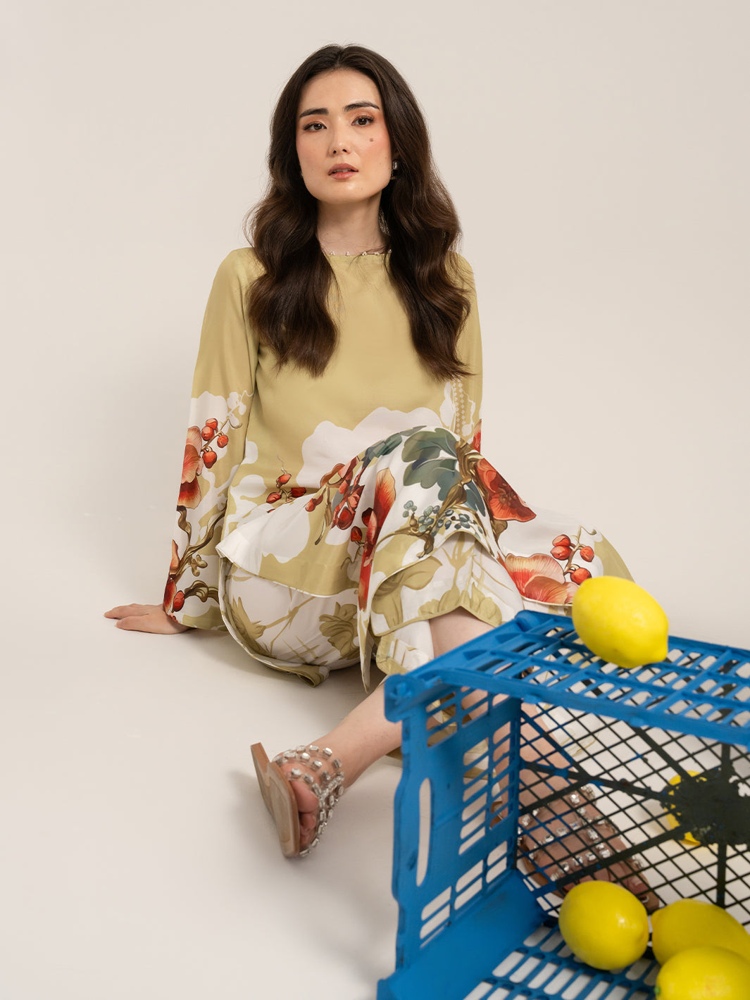 IZEL | Sunset street Pret | DRIZZLE - Pakistani Designer Dress - by Izel - Type : Ladies Clothes - 100% Original at Saira Sultan