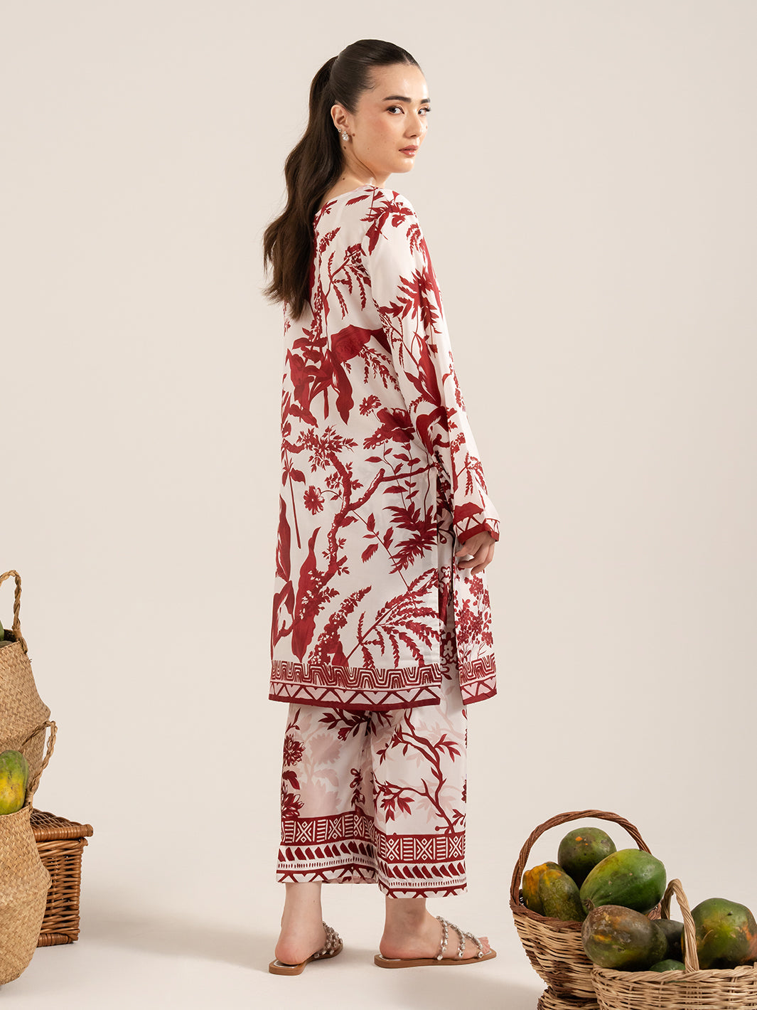 IZEL | Sunset street Pret | DUNE - Pakistani Designer Dress - by Izel - Type : Ladies Clothes - 100% Original at Saira Sultan