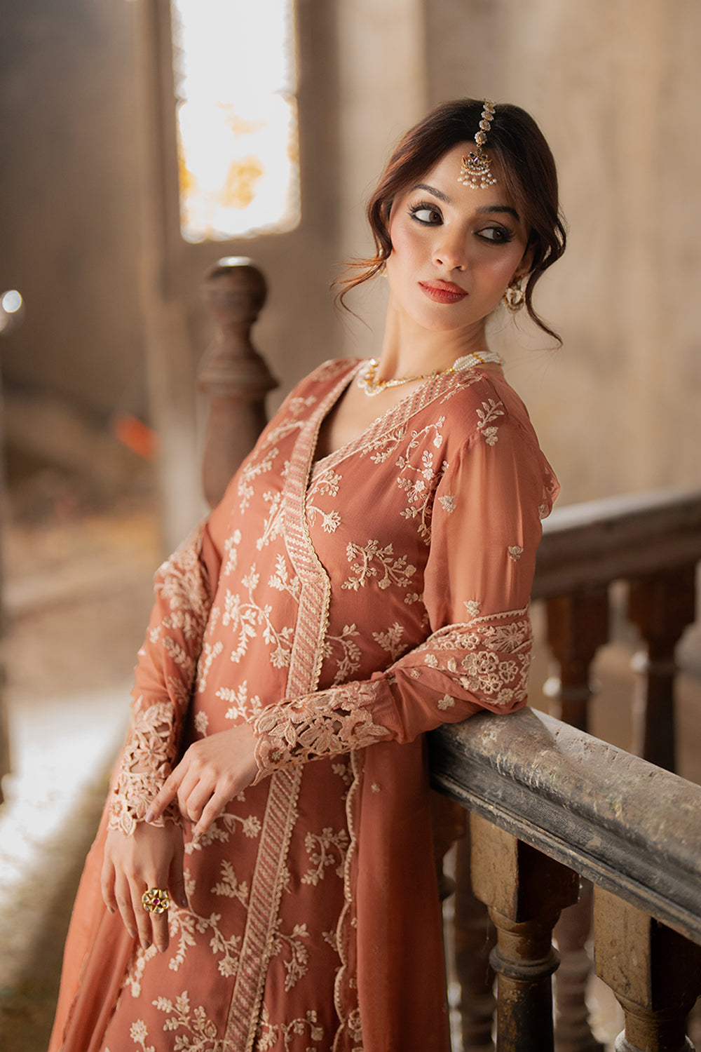 Azure | Ensembles | Dusky Bloom - Pakistani Designer Dress - by Azure - Type : Ladies Clothes - 100% Original at Saira Sultan