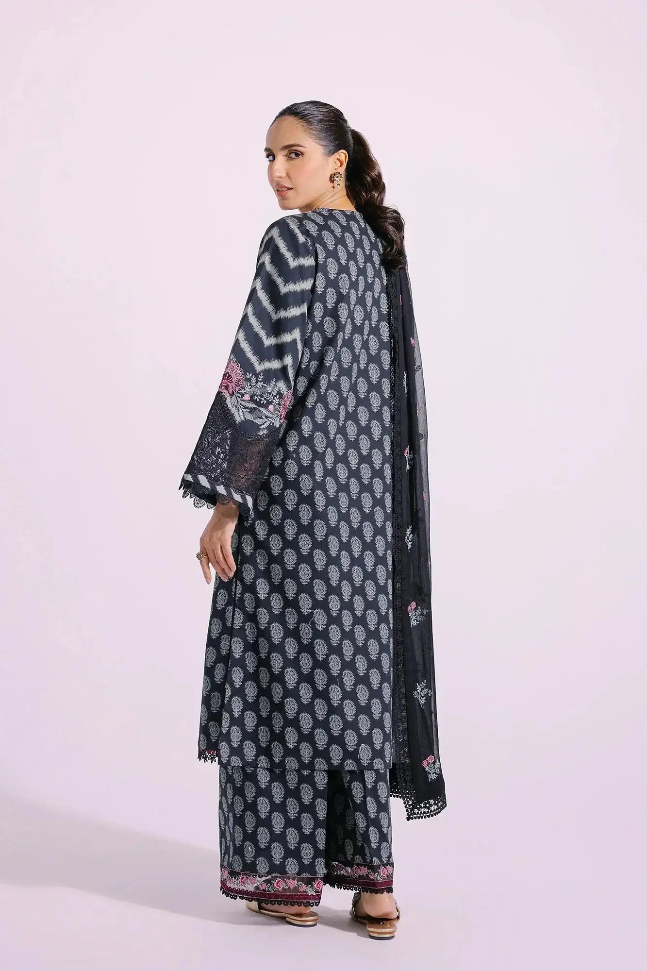 Ethnic | Rozana Collection SS 24 | E0412/203/902 - Pakistani Designer Dress - by Ethnic | Type: Luxury - 100% Original at Saira Sultan