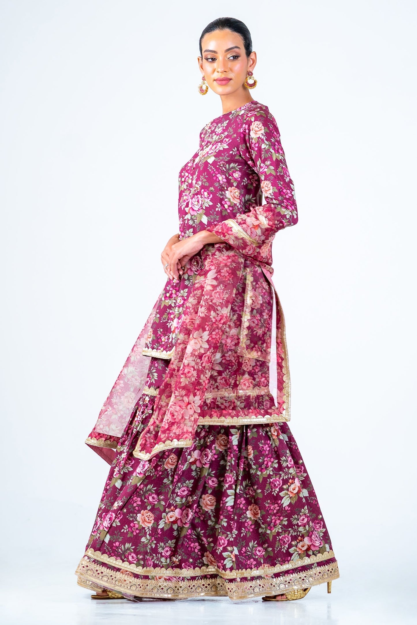 Ego | Diva Premium | ROSA 3 PIECE M Plum Viscose