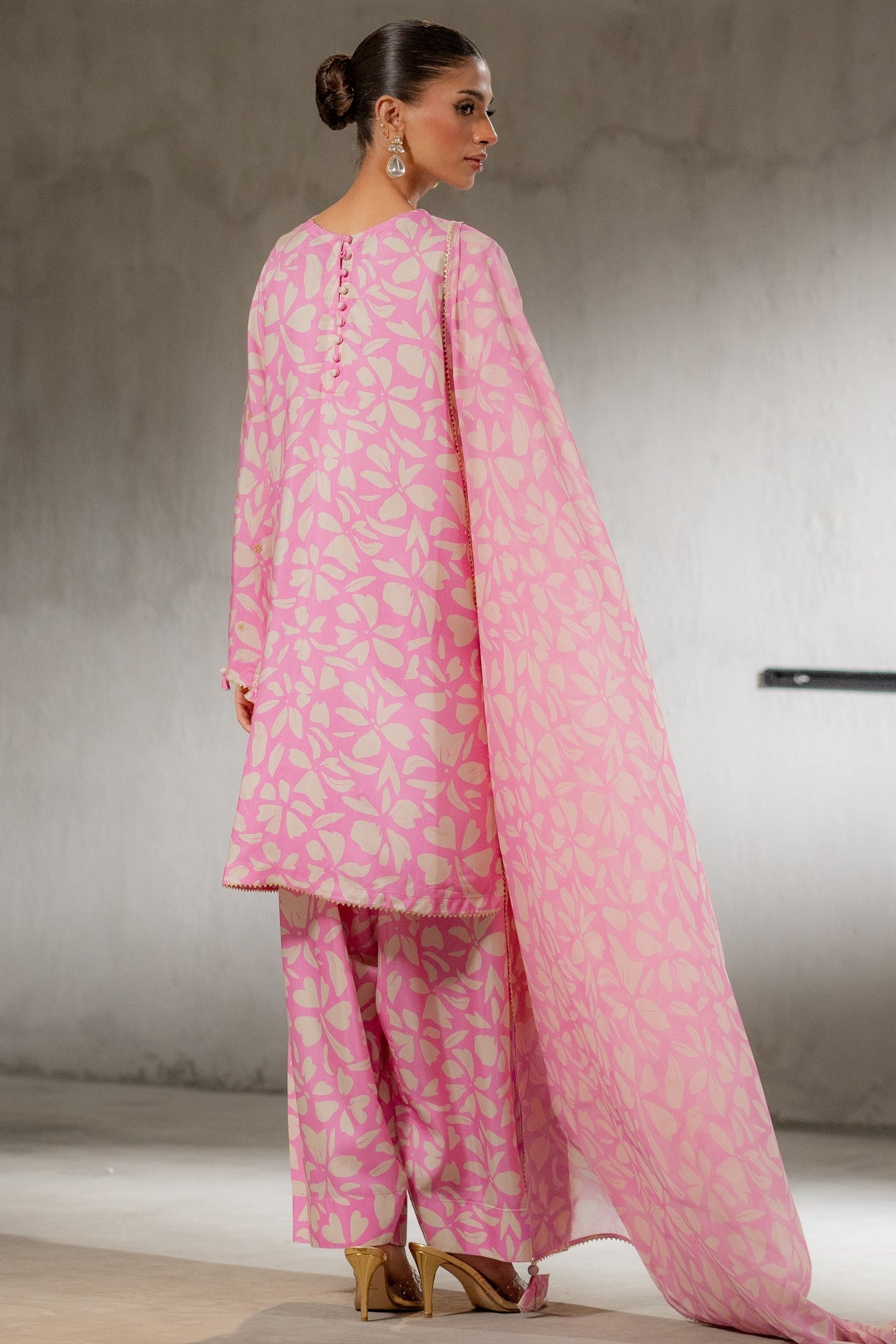 Ego | Diva Premium | JHILMIL 3 PIECE S Pink Viscose