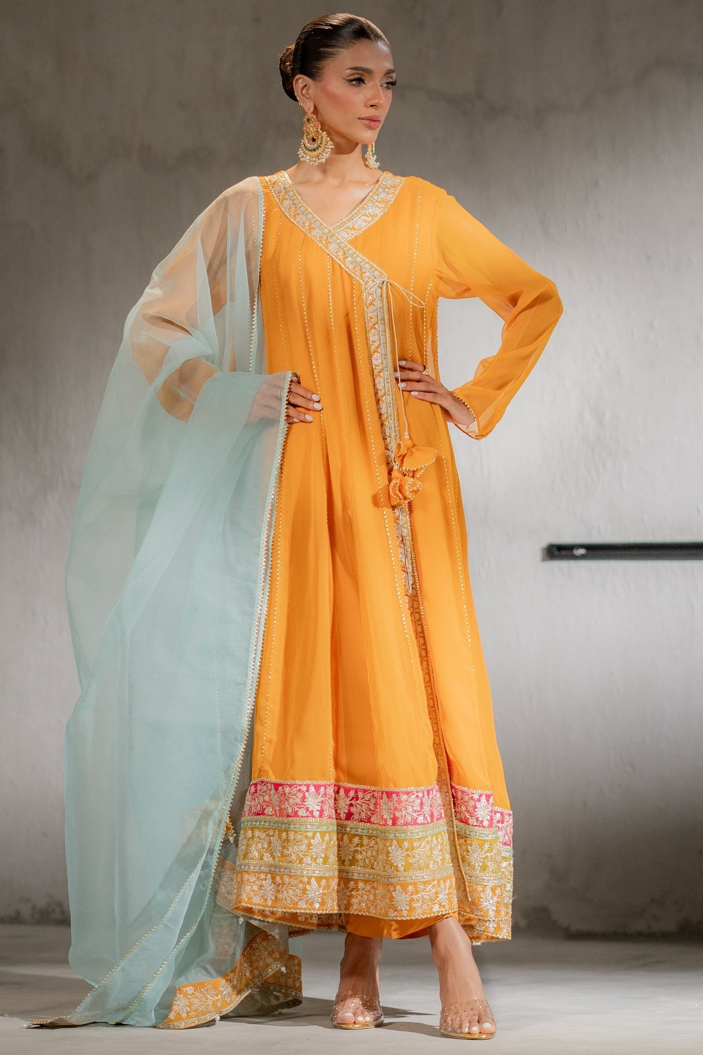 Ego | Diva Premium | FIREFLY 3 PIECE XS Mustard Chiffon