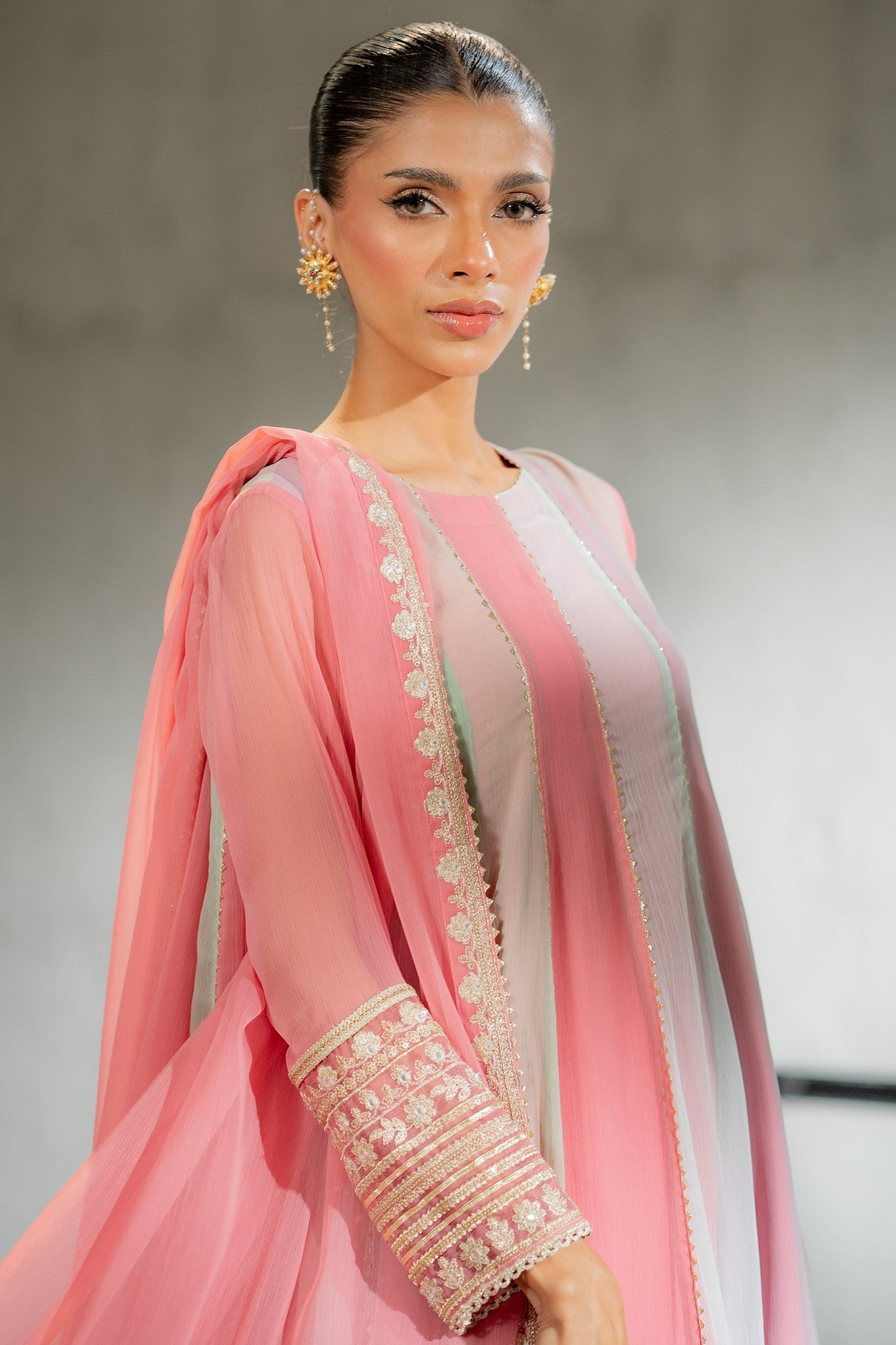 Ego | Diva Premium | FLOW 3 PIECE L Tea Pink Chiffon