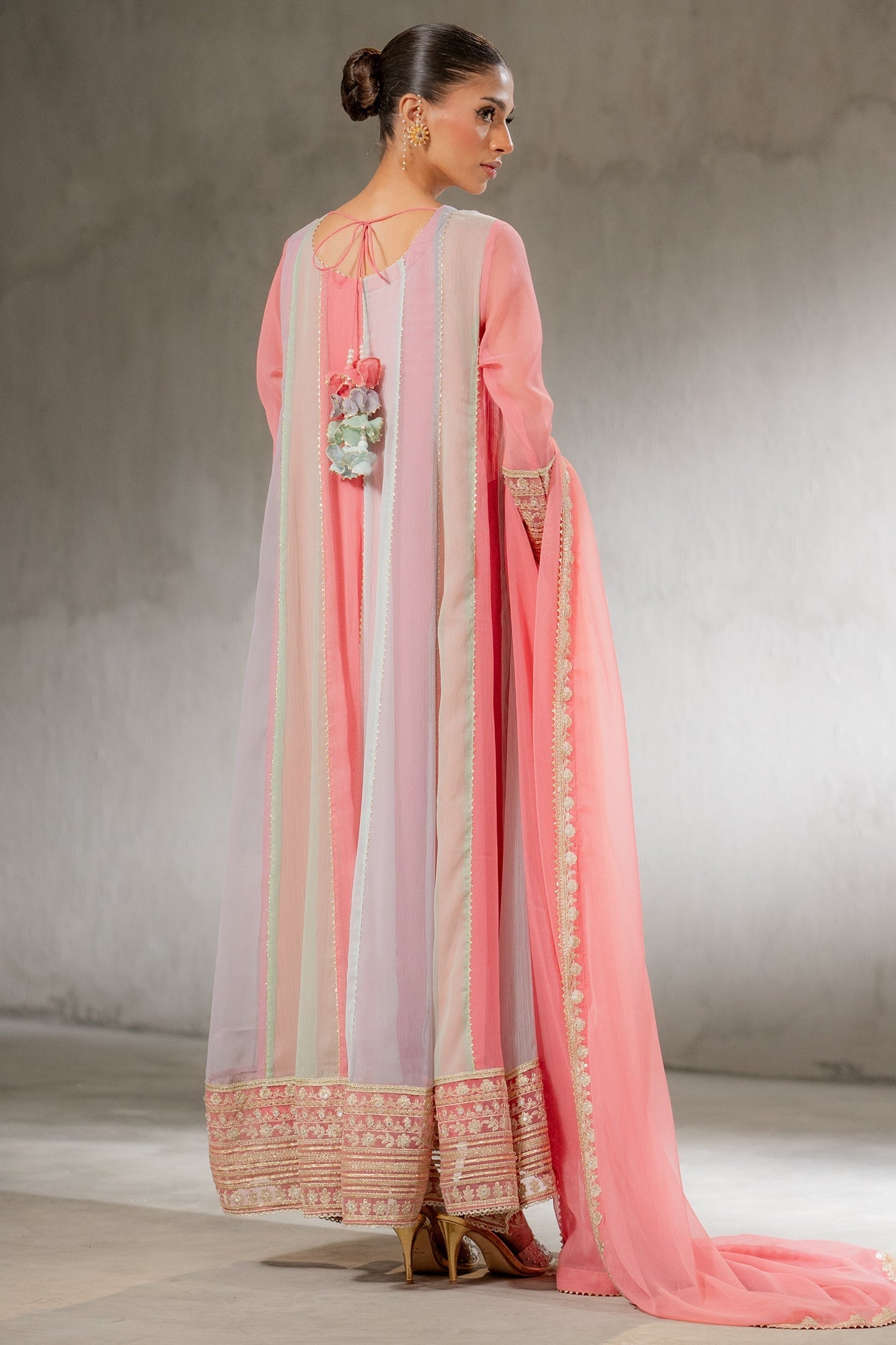 Ego | Diva Premium | FLOW 3 PIECE M Tea Pink Chiffon
