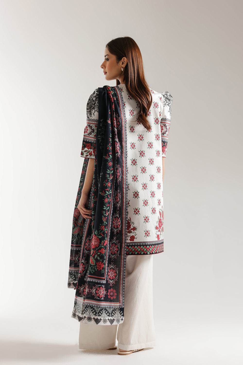 Ethnic | Spring Summer 25 | ES-09 S Off White Lawn