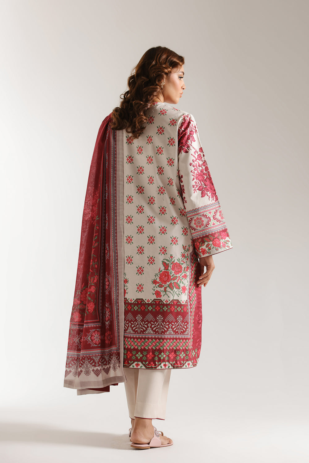 Ethnic | Spring Summer 25 | ES-07 S Off White Lawn