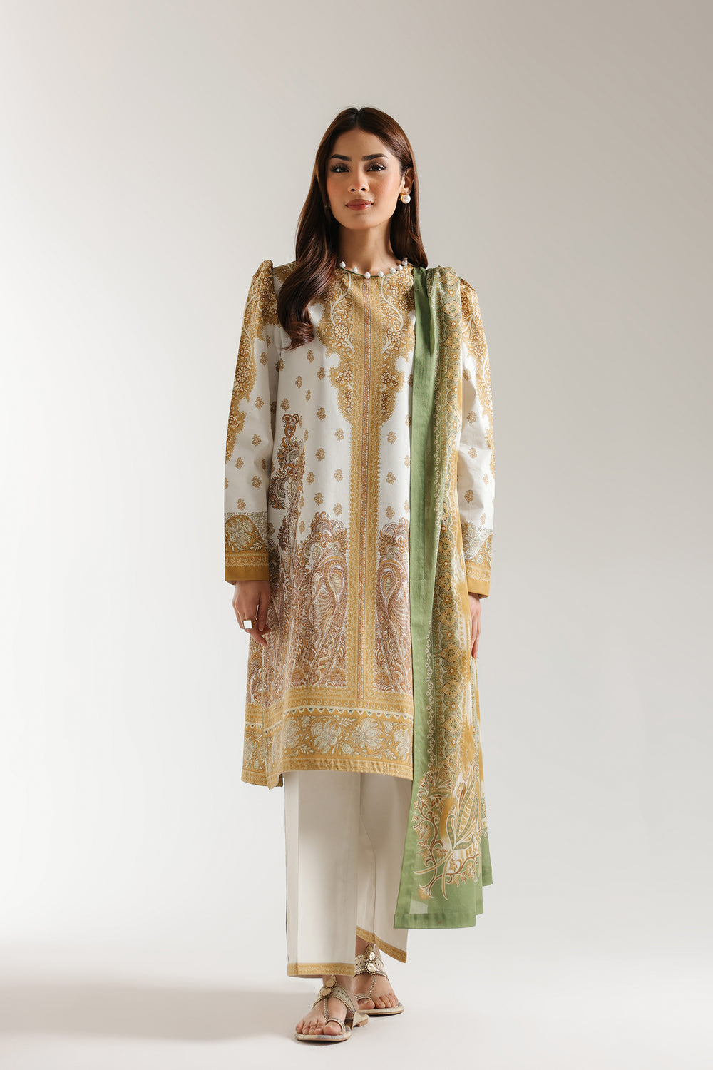 Ethnic | Spring Summer 25 | ES-01 XS White Lawn