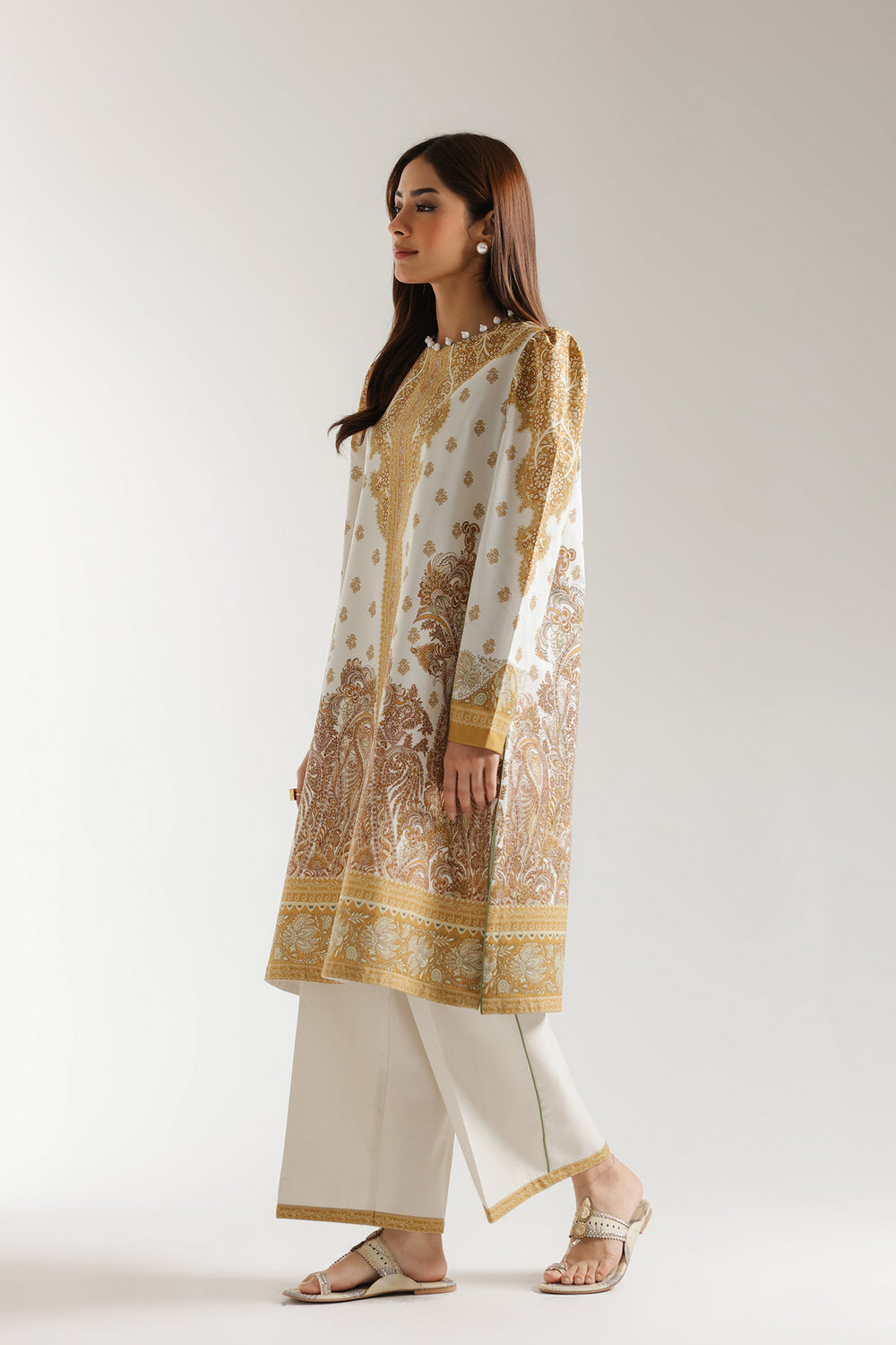 Ethnic | Spring Summer 25 | ES-01 L White Lawn