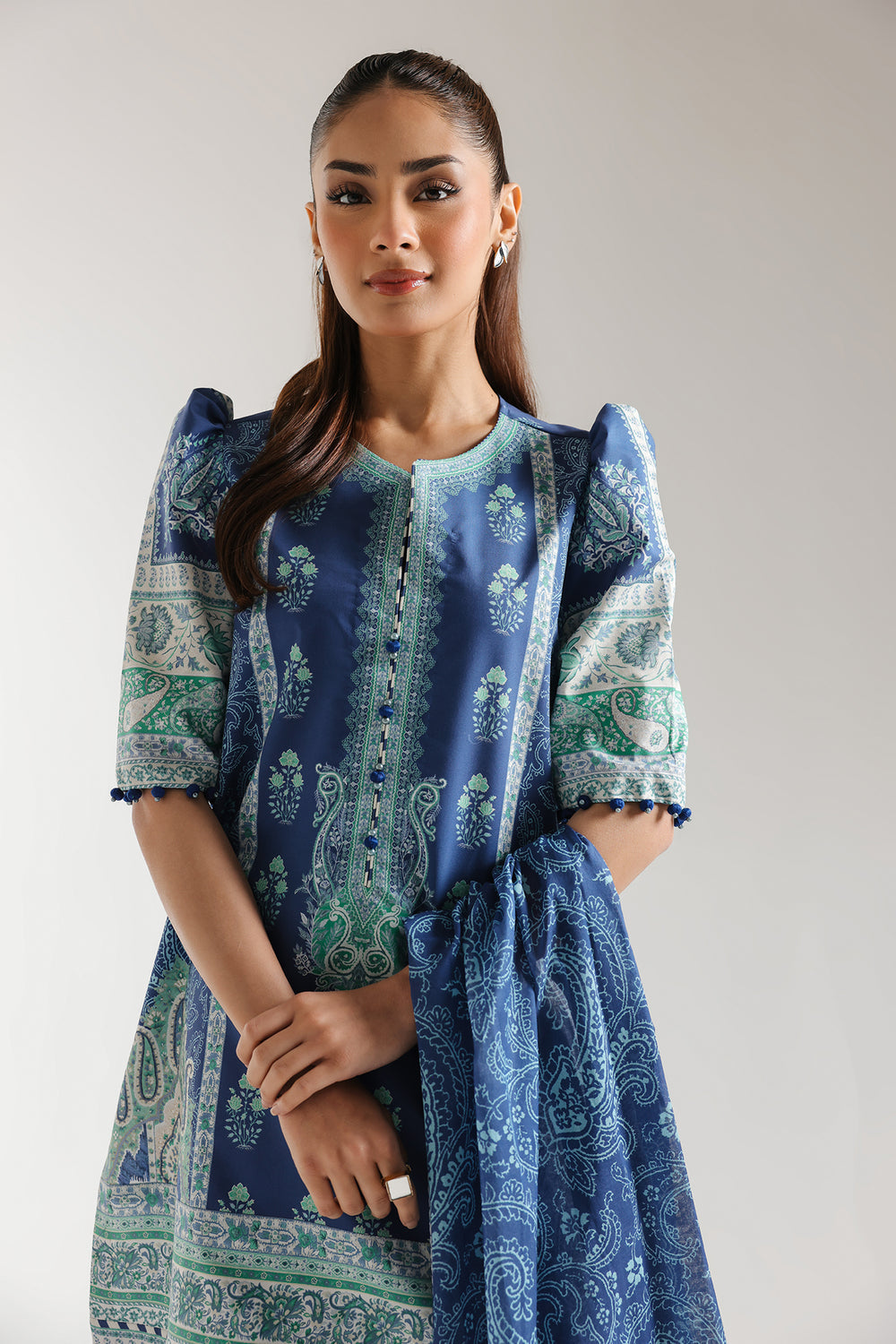 Ethnic | Spring Summer 25 | ES-03 M Blue Lawn