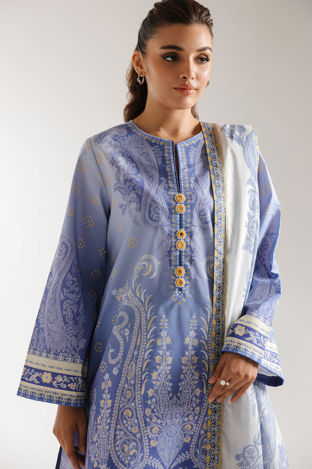 Ethnic | Spring Summer 25 | ES-04 M Blue Lawn
