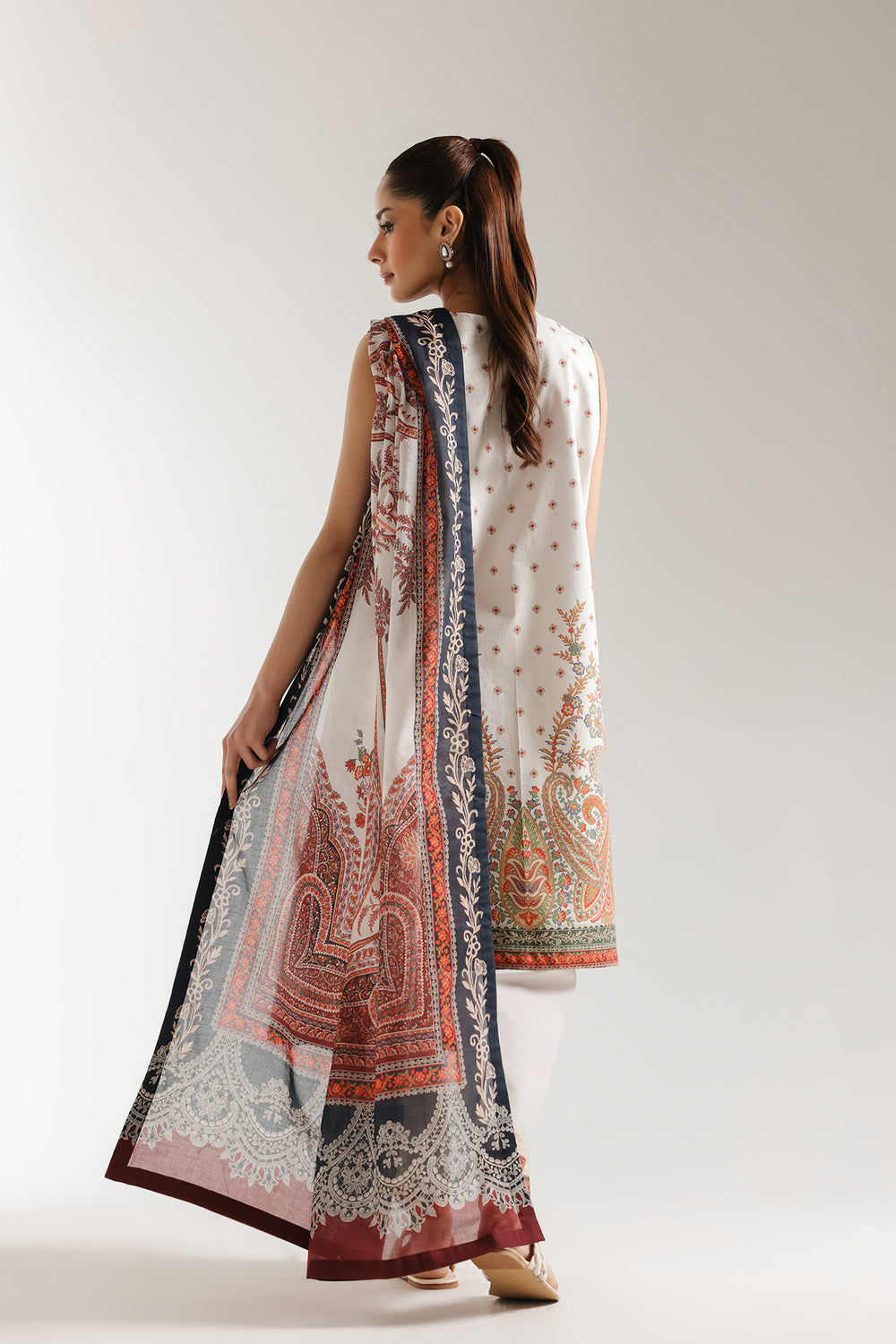 Ethnic | Spring Summer 25 | ES-06 S Off White Lawn