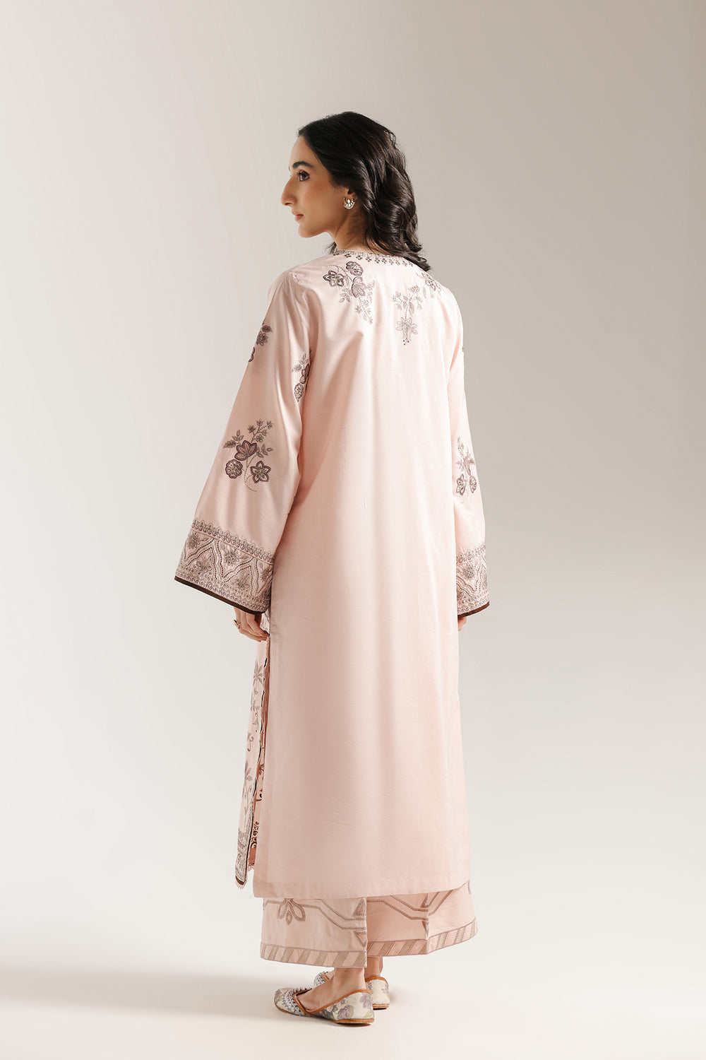 Ethnic | Rozana Collection 25 | Embroidered Dress 15A - Pakistani Designer Dress - by Ethnic - Type : Ladies Clothes - 100% Original at Saira Sultan