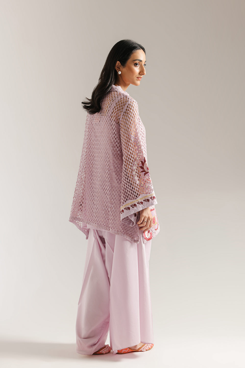 Ethnic | Rozana Collection 25 | Embroidered Dress 13A - Pakistani Designer Dress - by Ethnic - Type : Ladies Clothes - 100% Original at Saira Sultan