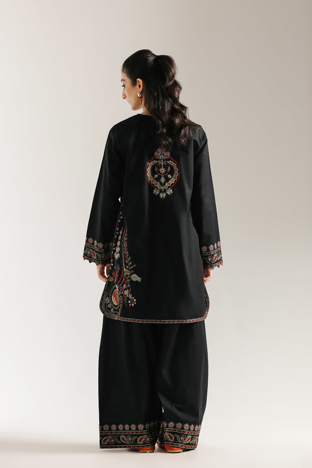 Ethnic | Rozana Collection 25 | Embroidered Dress 07A - Pakistani Designer Dress - by Ethnic - Type : Ladies Clothes - 100% Original at Saira Sultan