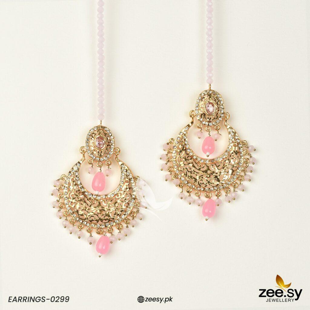 Earrings-0299 Pink