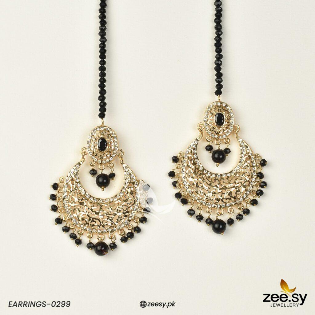 Earrings-0299 Black