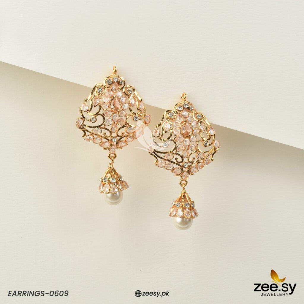Earrings-0609 Champagne