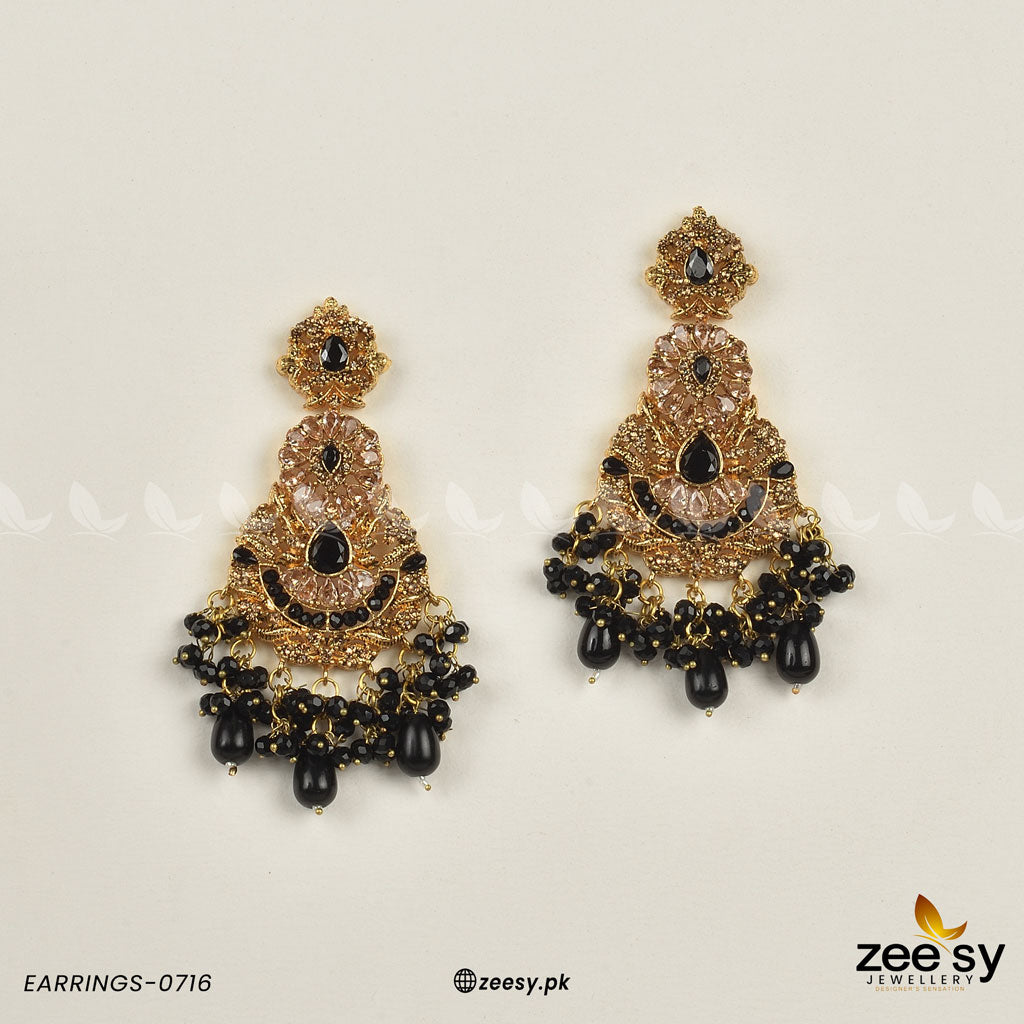 Earrings-0716 Black