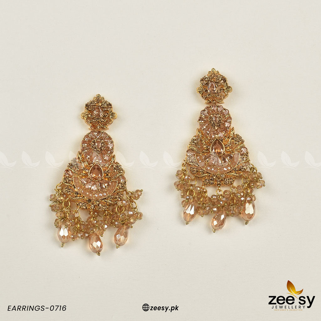 Earrings-0716 Champagne