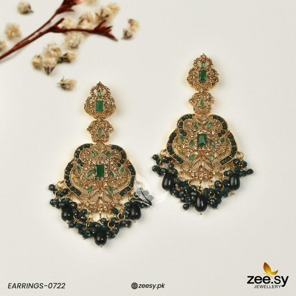 Earrings-0722 Green