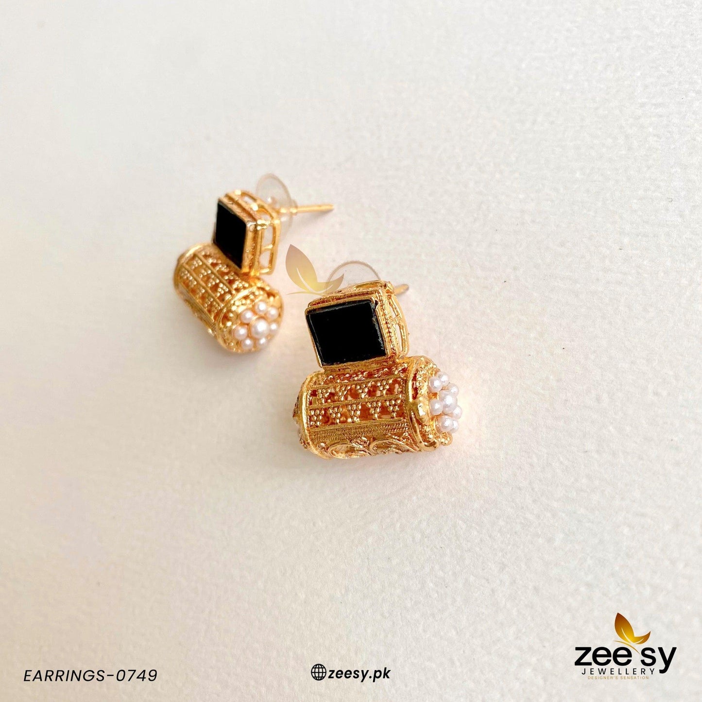 Earrings-0749 Black