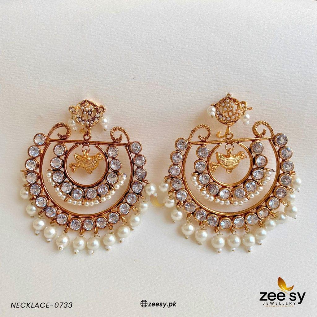 Earrings-0762 White