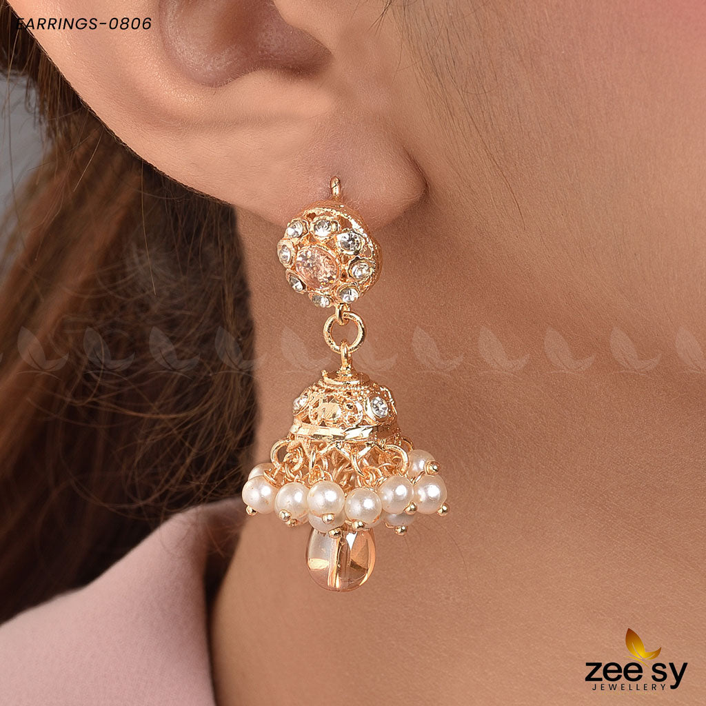 Earrings-0806 Champagne