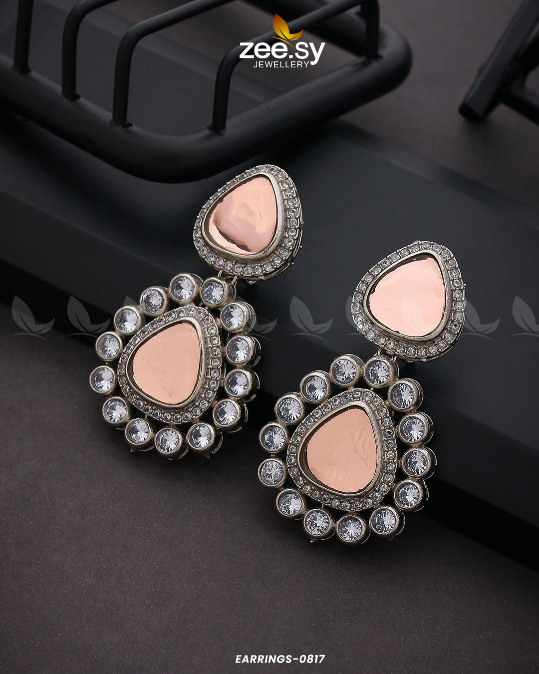 Earrings-0817 Champagne