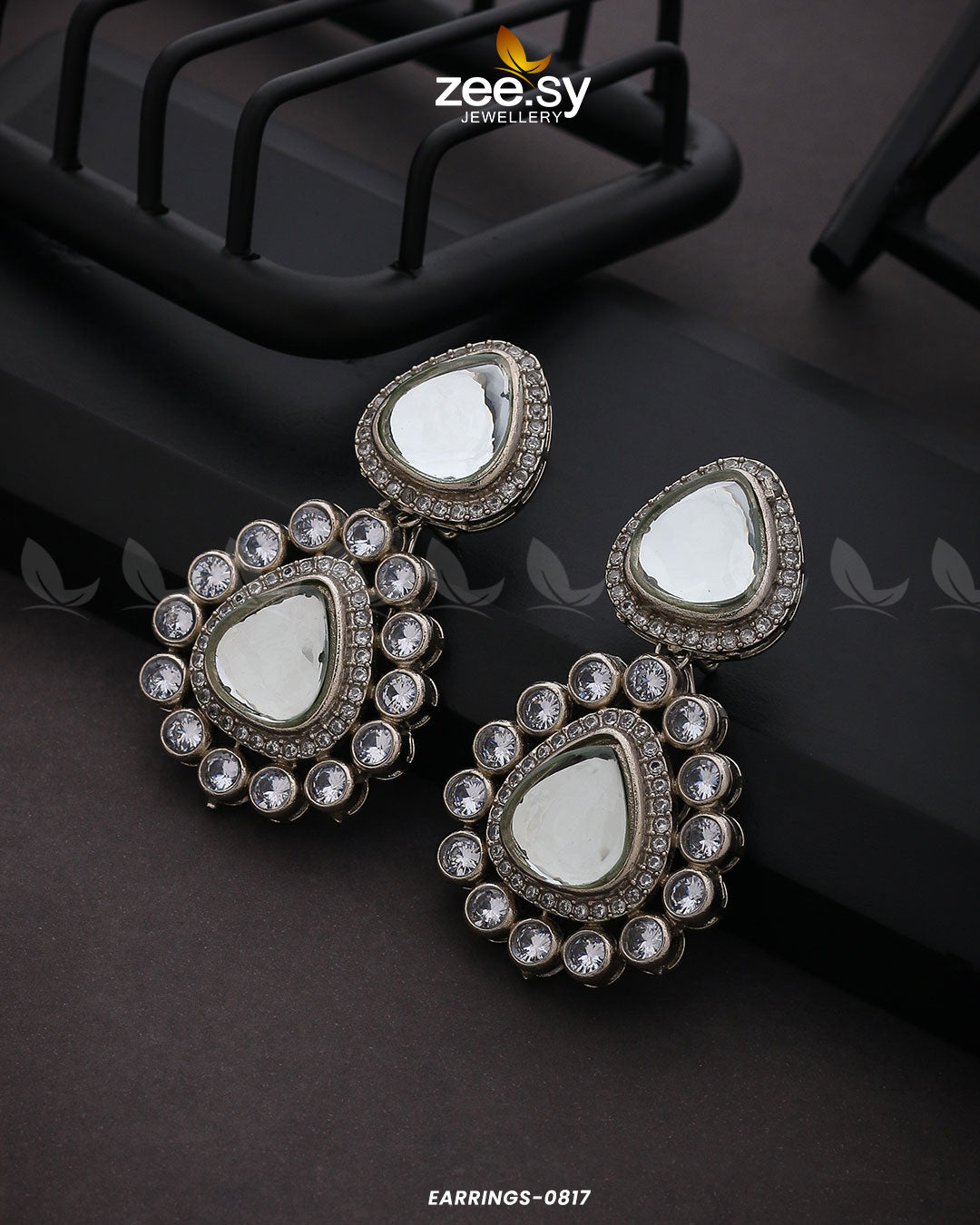 Earrings-0817 Silver