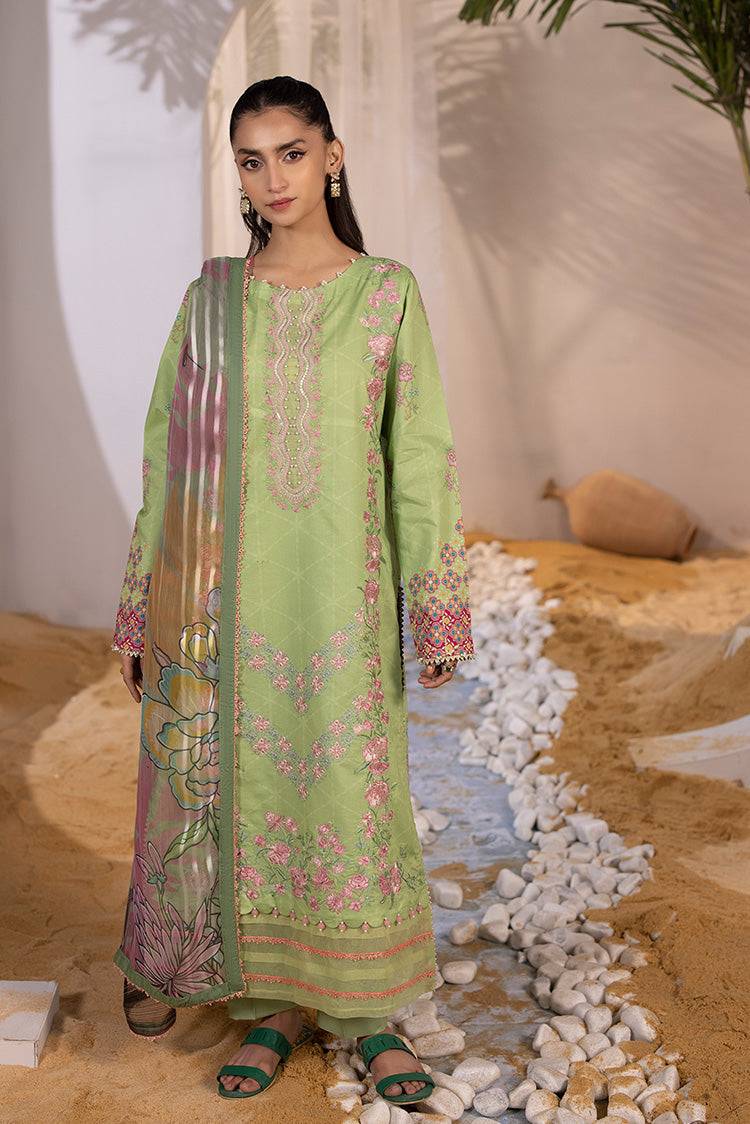 Ellena | Luxury Embroidered Collection| P-03 - Pakistani Designer Dress - by Ellena | Type: Luxury - 100% Original at Saira Sultan