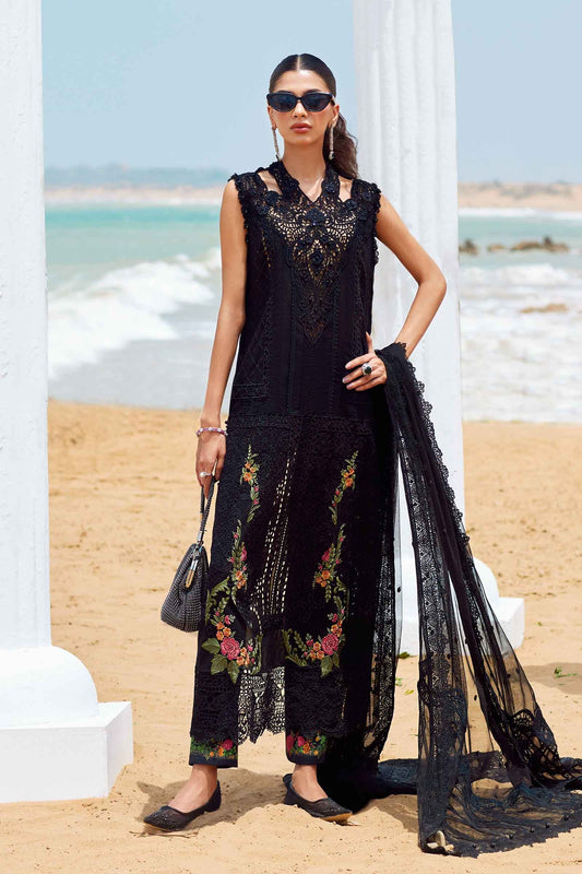 Maria B | Eid Collection 25 | 25-01 XS Black Lawn