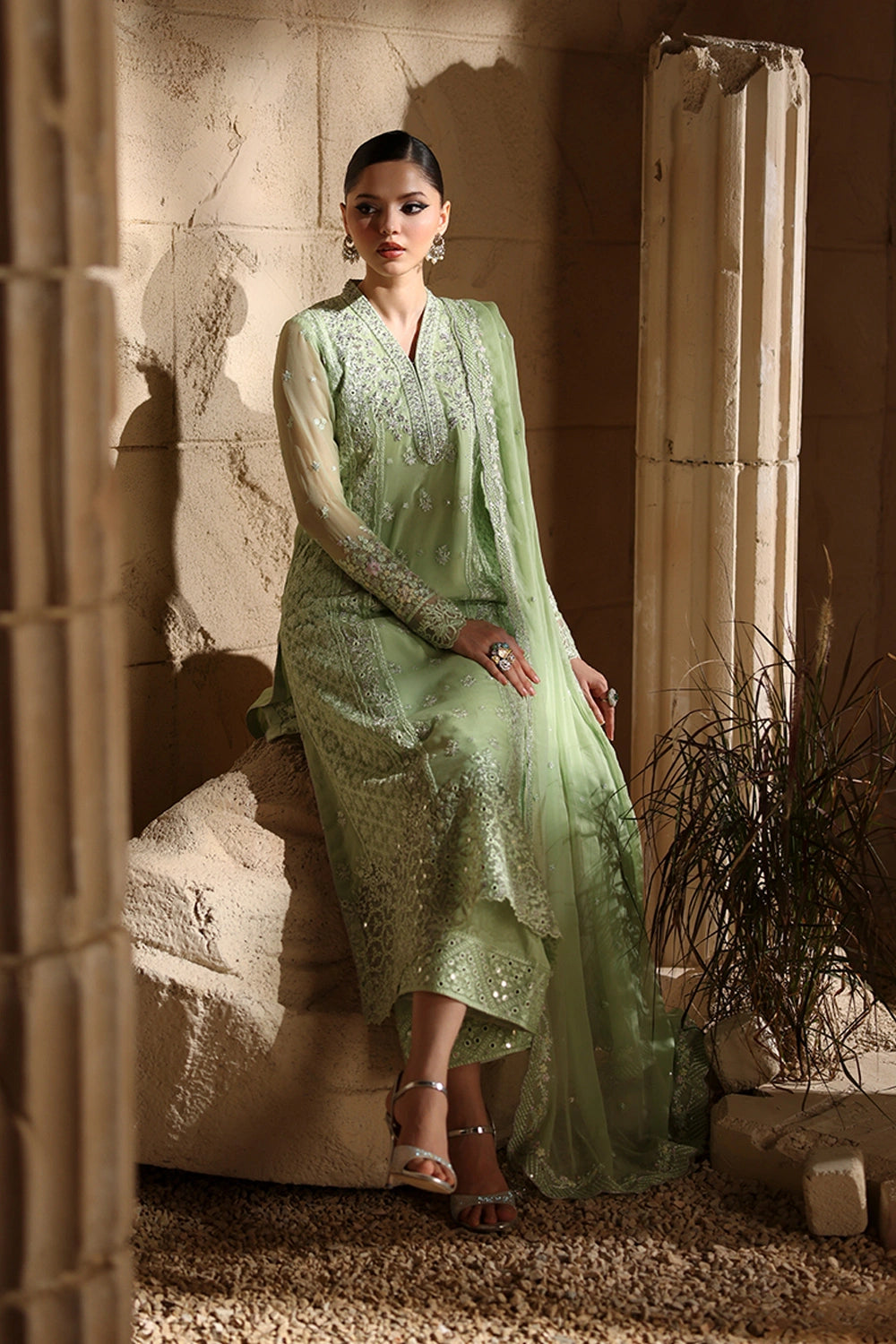 Azure | Luxe Formals | Elara by Azure - Designer Dress - Type : Ladies Clothes - Available at Saira Sultan - 100% Original