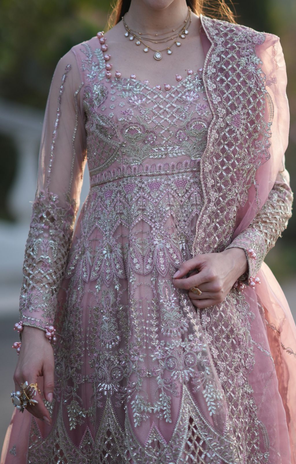 Inayat | Festive Formals | ELVA - Pakistani Designer Dress - by Inayat - Type : Ladies Clothes - 100% Original at Saira Sultan